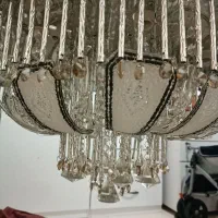 لوستر شیشه ای موزیکال|لوستر و چراغ آویز|رشت, یخسازی|دیوار