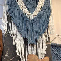 دیوارکوب مکرومه|صنایع دستی و سایر لوازم تزئینی|تهران, شهرک صدرا|دیوار