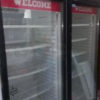 یخچال تک ایستاده