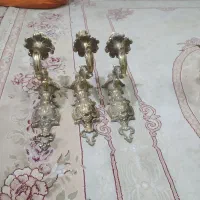 لوستر برنج|لوستر و چراغ آویز|شهرضا, |دیوار