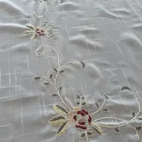 رو میزی مربع گلدوزی شده طلا کوب|پرده، رانر، رومیزی|تهران, صادقیه|دیوار