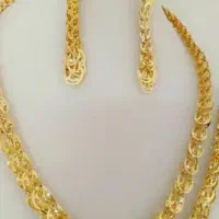 نیم ست طرح طلا بیروتی کاری شیک