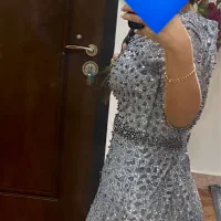 لباس مجلسی تمام سنگدوزی شده