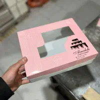 تولیدوپخش جعبه شیرینی و دیس مقوایی