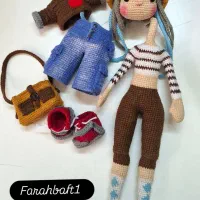 عروسکهای زیبا بافت دلخواه شما|صنایع دستی و سایر لوازم تزئینی|شاهینشهر, فیض|دیوار