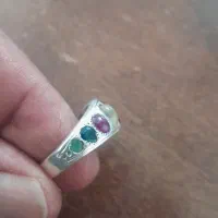 انگشتر ۹سنگ سپاهان|جواهرات|لنجان, |دیوار