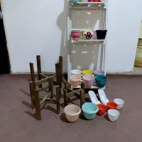 استند گلدان . پایه گلدان . گلدان کاکتوس
