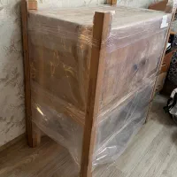 کنسول چوبی دو در کاملا نو|بوفه، ویترین، کنسول|تهران, سعادت‌آباد|دیوار