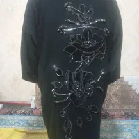 مانتو عبای مجلسی با شالش