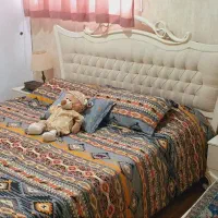 سرویس خواب ۲نفره صدفی رنگ