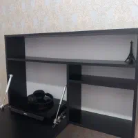 میز تحریر دیواری برند اعیان/مشکی/ارسال رایگان