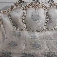 یه دست مبل ۷نفره سلطنتی|مبلمان خانگی و میز عسلی|محمدشهر, همایون ویلا|دیوار