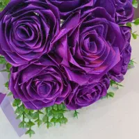 دست گل روبانی