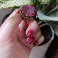 باسلام فروش انگشترتوپازصورتی|جواهرات|اهواز, آسیاباد|دیوار