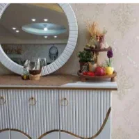 ست وسایل چوبی منزل|بوفه، ویترین، کنسول|سیرجان, |دیوار