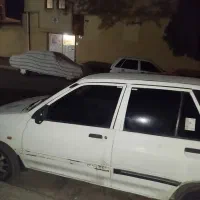 پراید هاچبک سفید مدل 80