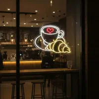 کارگاه تابلوهای نئون-نئونی|ریسه و چراغ تزئینی|رشت, رودباری|دیوار