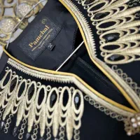 مانتو مجلسی نگین و گلدوزی شده|لباس|نسیم‌شهر, |دیوار