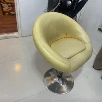 صندلی اصلاح و صندلی پایه فلزی چرخان