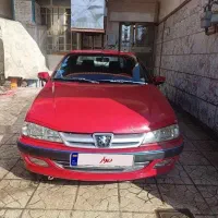 پژو پارس مدل 83 قرمز متالیک شیک