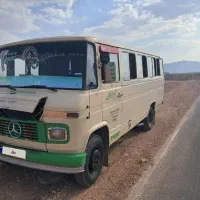 یک دستگاه مینی بوس رنگ کرم سبز|خودرو سنگین|مبارکه, |دیوار