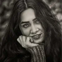 سفارش چهره آبرنگ و سیاه قلم