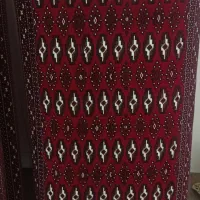 4 عدد پشتی طرح ترکمن در حد نو