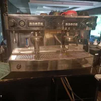 دستگاه قهوه صنعتی دو گروپ  و2دسنگاه سرخکن مبلی