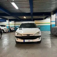 پژو۲۰۶تیپ ۲ مدل ۱۳۹۱رخ تمیز و درحد