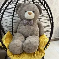 خرس بزرگ ۱/۵ متری کیفیت عالی نو(بدون ریزش پرز)