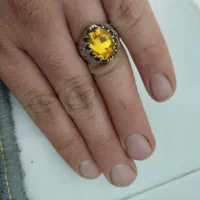 انگشتر نگین طلایی