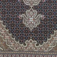 فرش دستباف ماهی هراندازه ۱۲متری سرمه ای
