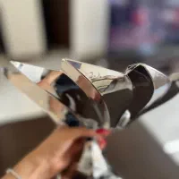 میوه خوری کریستال نقره ای|ظروف سرو و پذیرایی|اصفهان, خواجو|دیوار