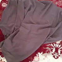 او۲۰سانت مترپارچه کرپ ضخیم رنگ بنفش