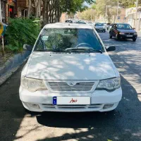 خودروسواری پراید سفید