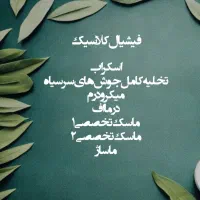 فیشیال و پاکسازی پوست|خدمات آرایشگری و زیبایی|مشهد, رسالت|دیوار