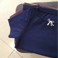 تیشرت یقه قایقی پنبه کبریتی|لباس|قم, بلوار امین و ساحلی|دیوار