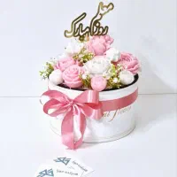 باکس گل شمع، مناسب روز پدر، مادر ، معلم ،