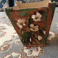 سطل زباله چوبی سه بعدی