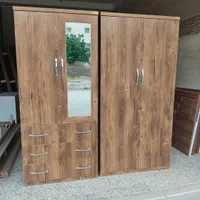 کمدایستاده دودرب آماده تحویل گردویی