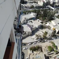 کار در ارتفاع،شست شو،عایق بندی و اب گریز کردن نما