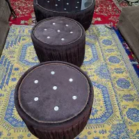 سه عددمیز عسلی گرد