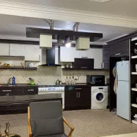 کابینت به همراه هود و سینک و شیر آب