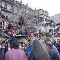 مراسم دف نوازی اورامان تخت