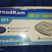 مودم روتر ADSL2 PLUS برادکم مدل PJ871|مودم و تجهیزات شبکه|تهران, خواجه نظام الملک|دیوار