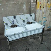 میزکار بردینگ میز کار استیل سوخاری کیلویی سفارشی|کافیشاپ و رستوران|تهران, پونک|دیوار