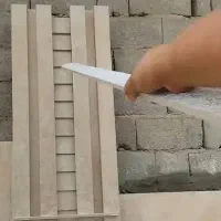 سنگ کار و سرامیک کار نما طرح دار وساده کاشی کاری|خدمات پیشه و مهارت|الشتر, |دیوار