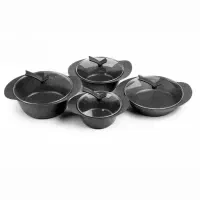 سرویس قابلمه تفلون هشت پارچه