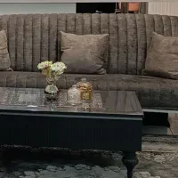 مبل ۹ نفره  چستر در حد نو همراه با عسلی ها|مبلمان خانگی و میز عسلی|تهران, شمس‌آباد|دیوار