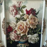 تابلوفرش گل